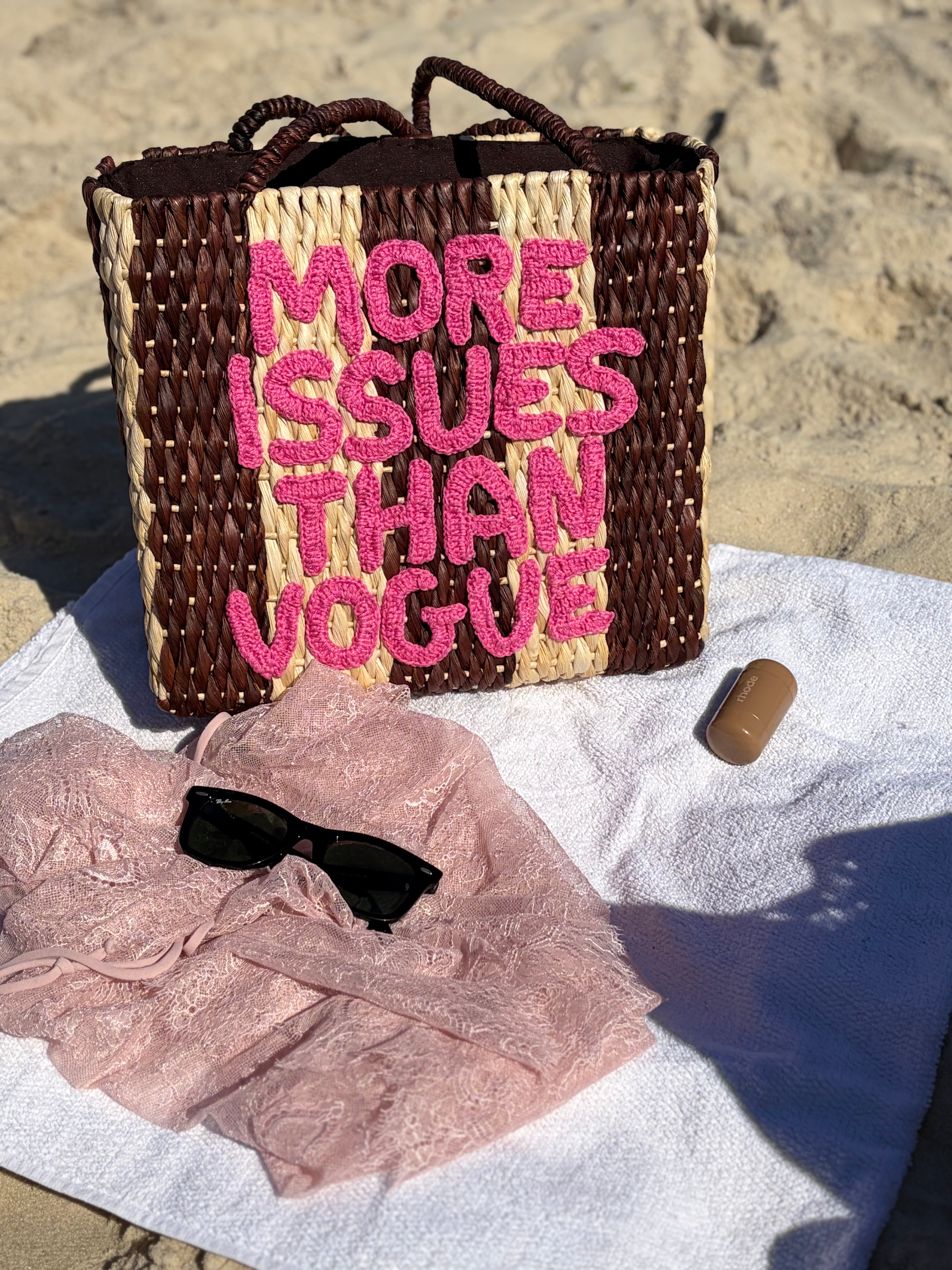 Palha MORE ISSUES THAN VOGUE