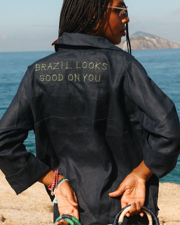 Camisa Linho Brazil Looks Good on You
