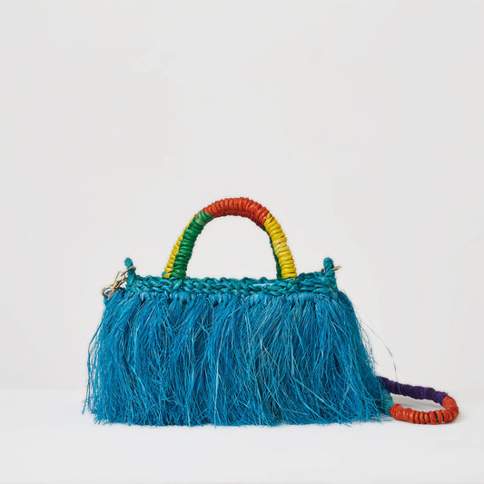 Turquoise Brazilian Straw