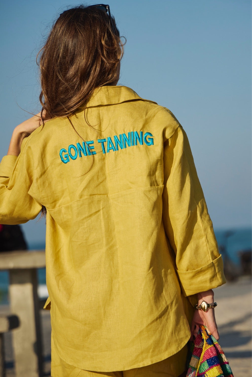 Camisa Linho Gone Tanning