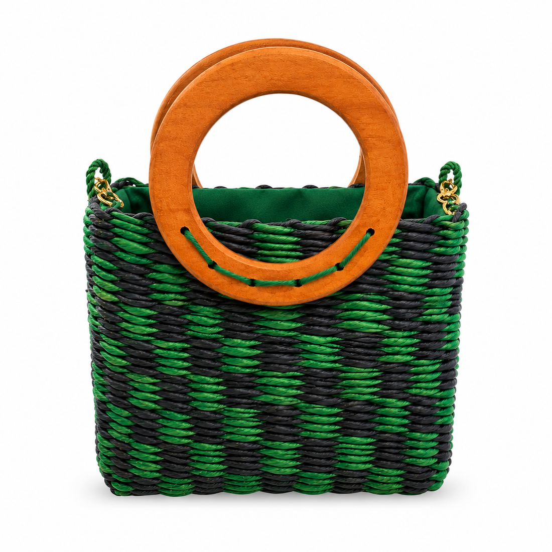 Palha Gaia Verde & Azul