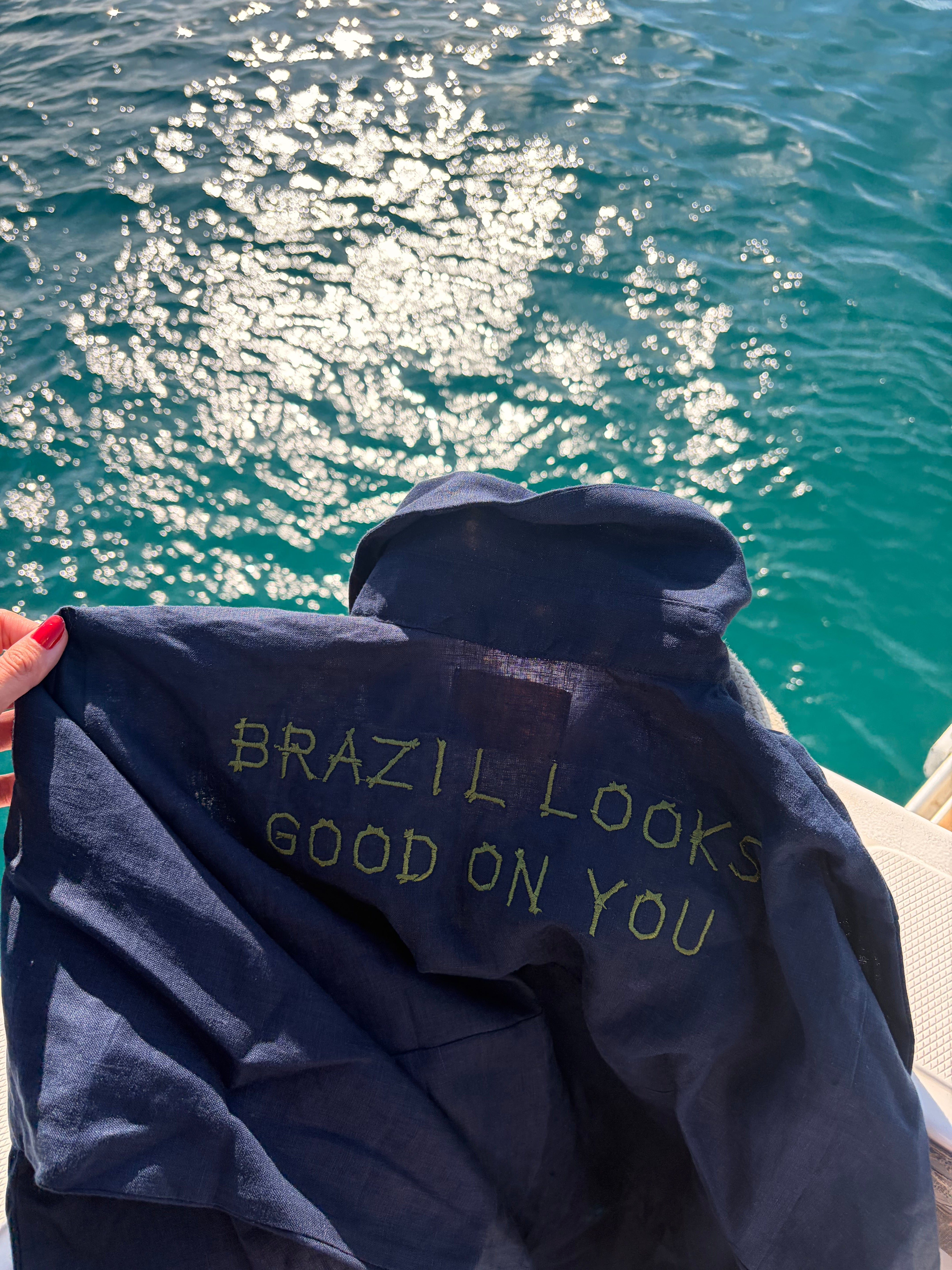 Camisa Linho Brazil Looks Good on You