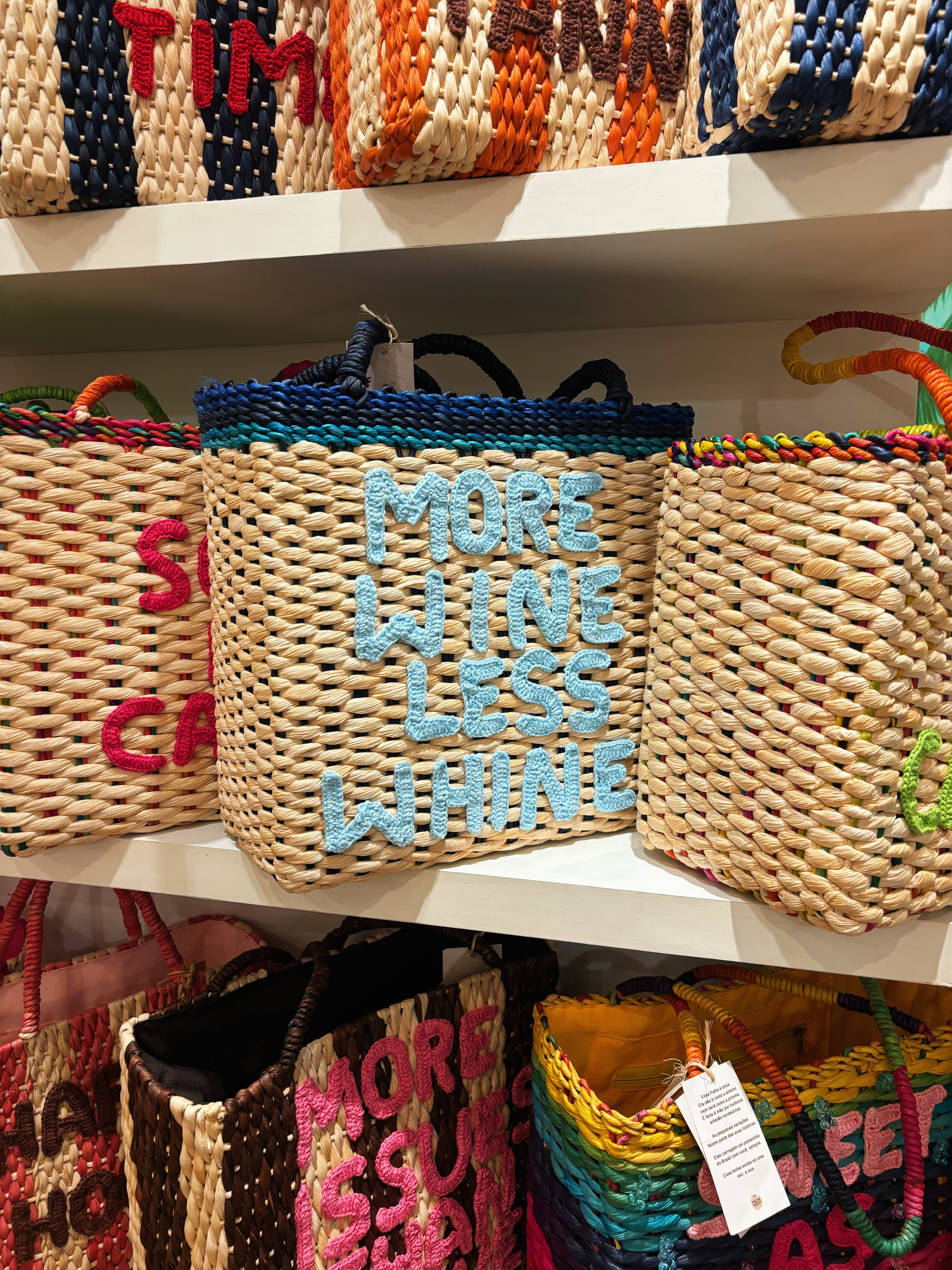 Palha More Wine Less Whine