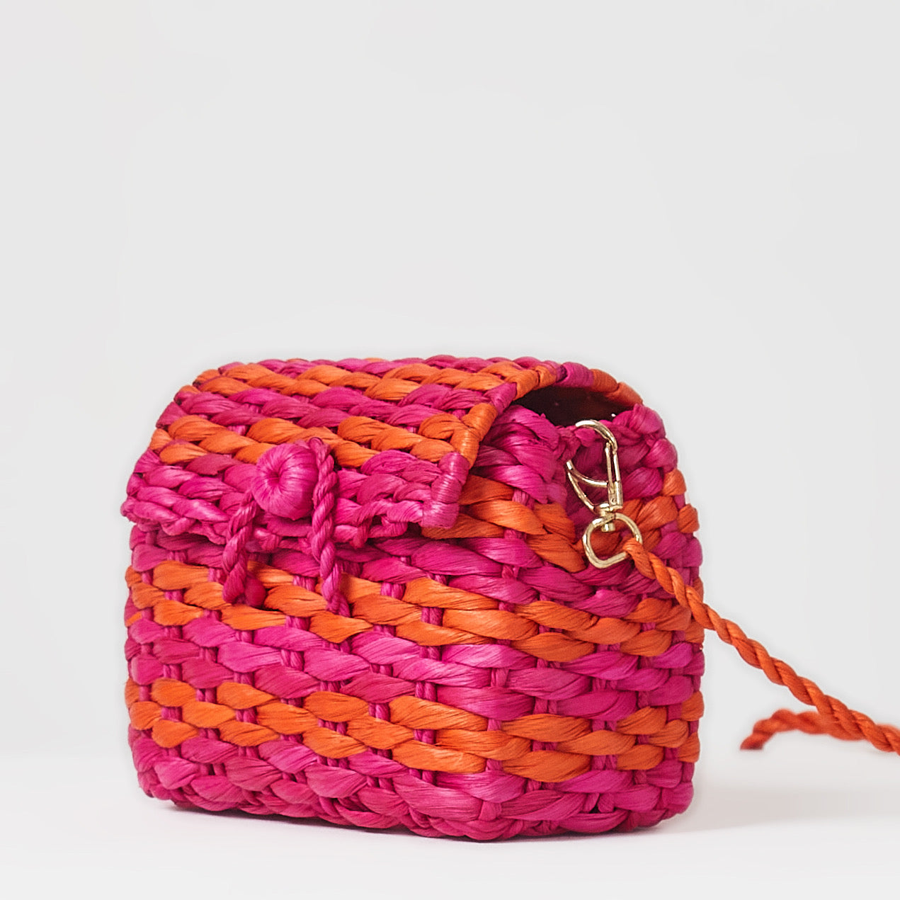 Palha Ipanema Pink Com Laranja