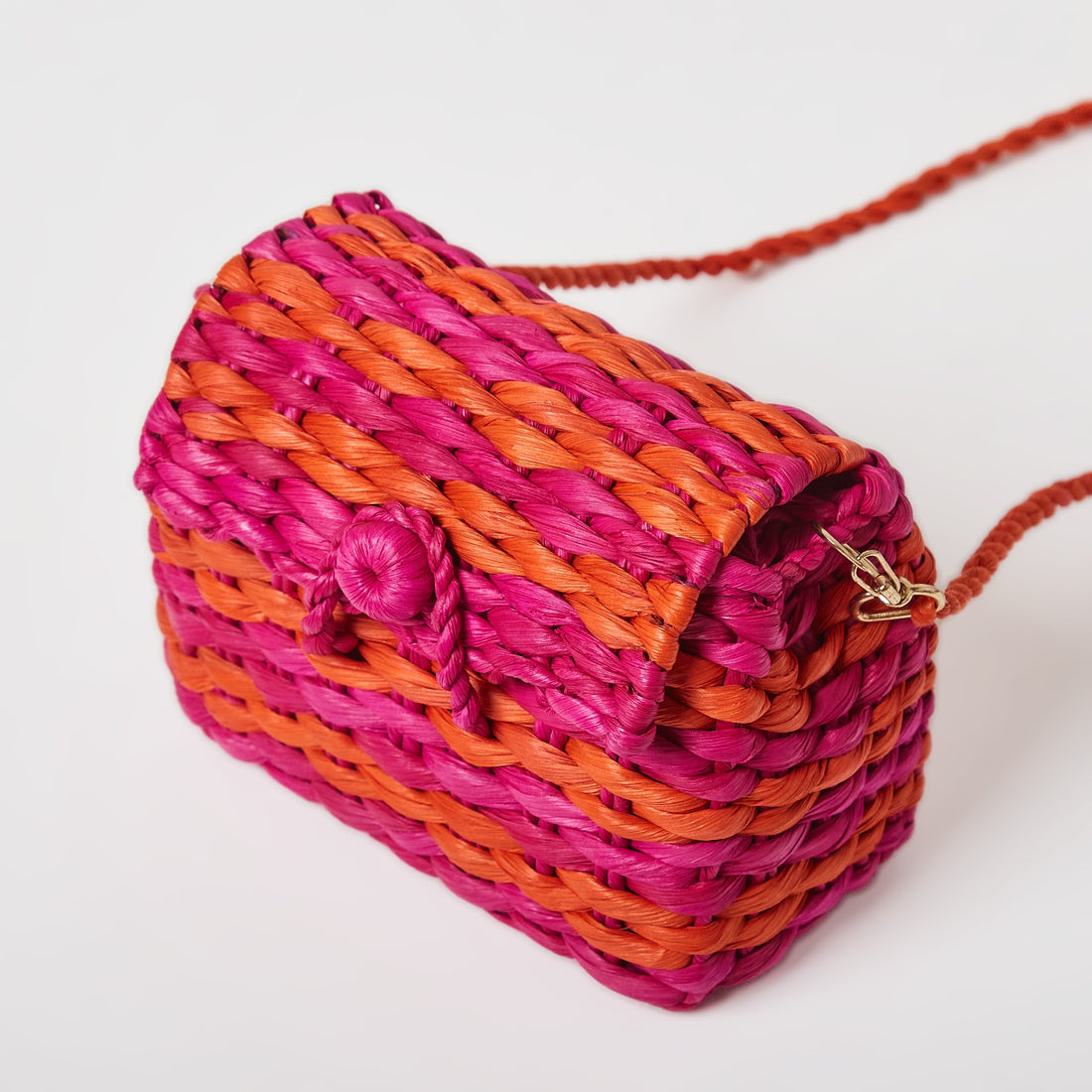 Palha Ipanema Pink Com Laranja