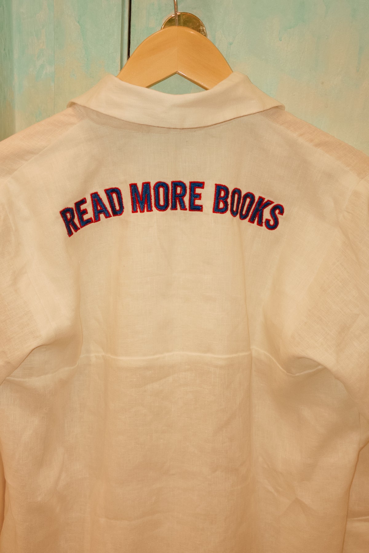 Camisa linho Read More Books