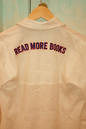 Camisa linho Read More Books