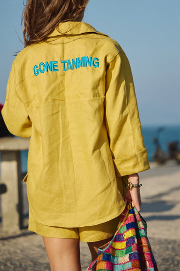 Camisa Linho Gone Tanning