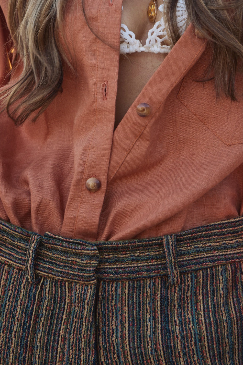 Camisa Linho More Issues Than Vogue