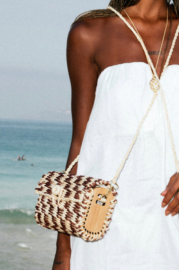 Re edition Palha Ipanema Marrom & cru