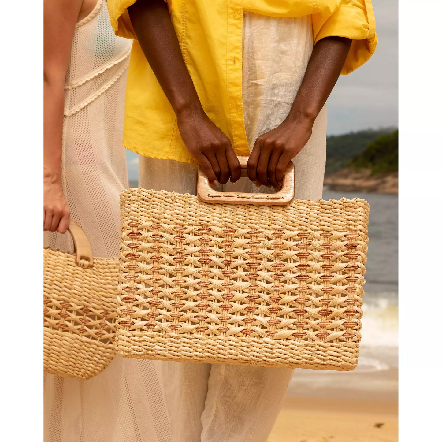 Bamboo Straw Square G
