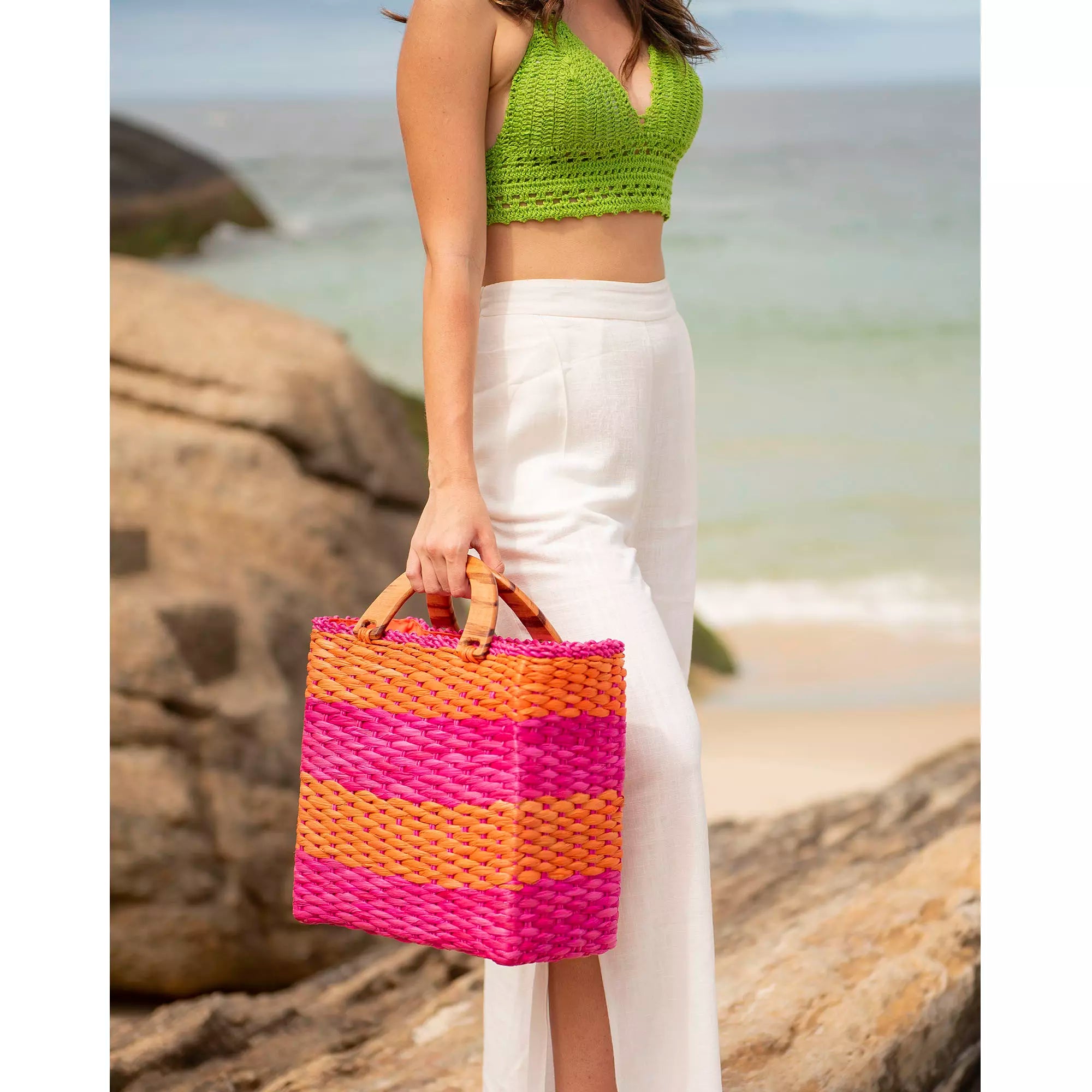 Palha Milagres Pink Com Laranja