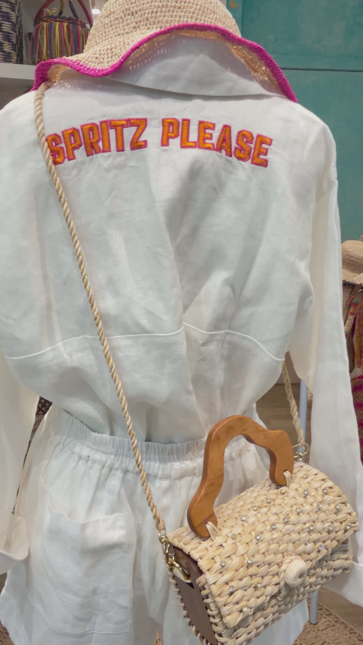 Camisa Linho Spritz Please